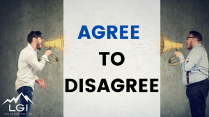 Read more about the article Agree to Disagree